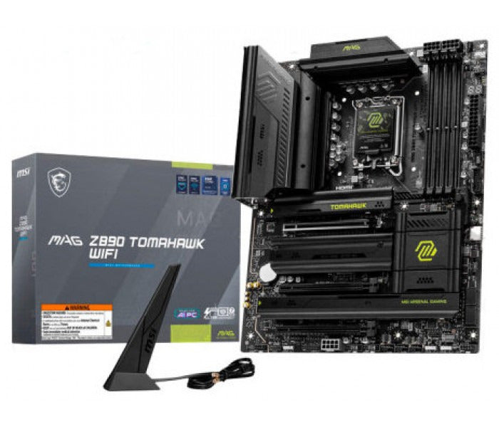 Placa Base MSI MAG Z890 Tomahawk ATX LGA 1851 con Wi-Fi y Soporte DDR5