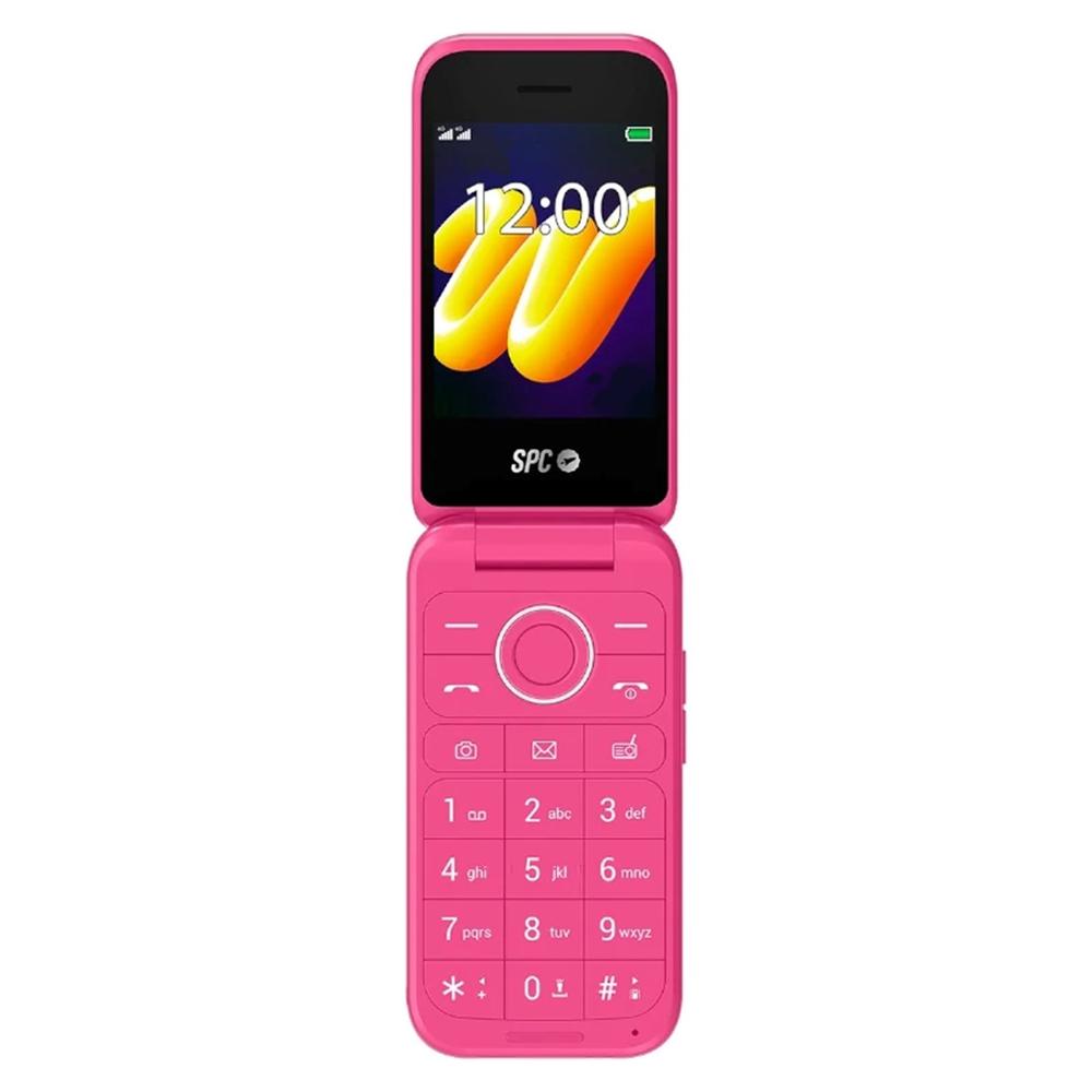 Teléfono Móvil SPC 2336P Wild 4G - Rosa con Función SOS y Pantalla Dual