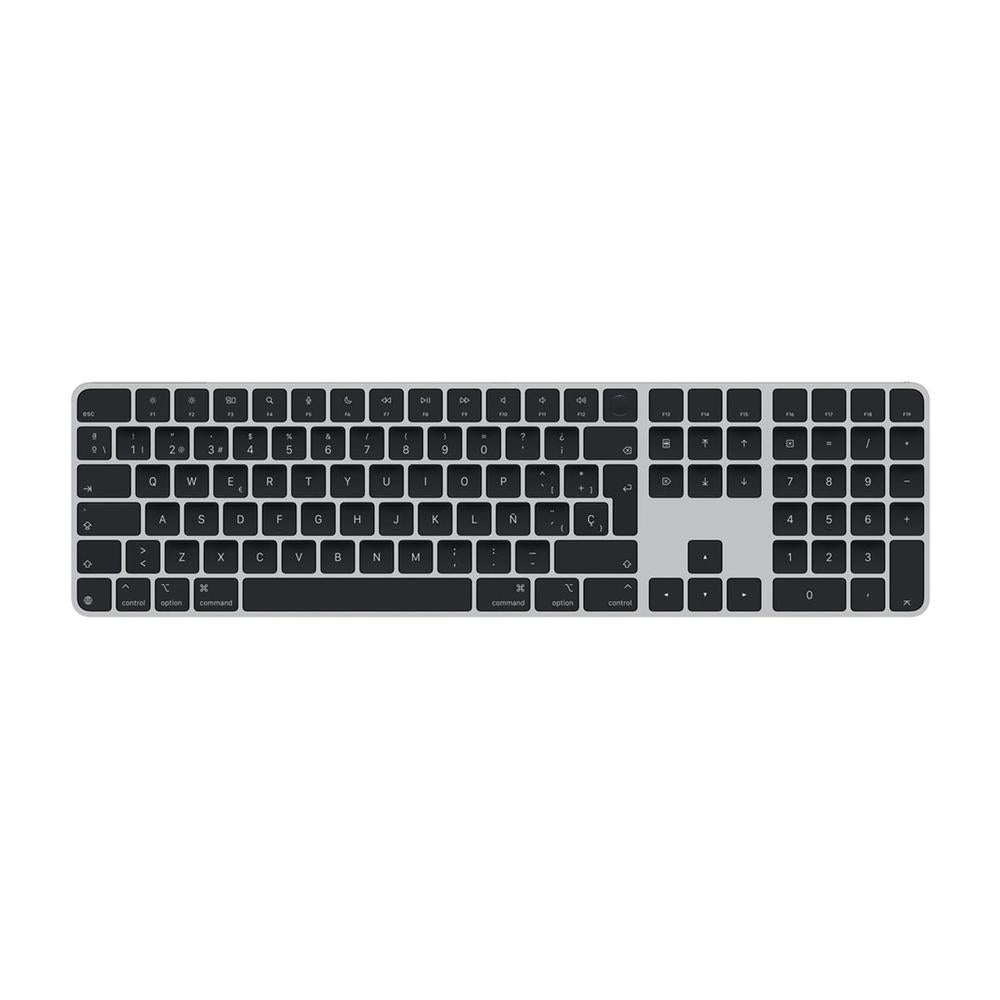 Teclado Apple Magic Keyboard Inalámbrico con Touch ID y Teclado Numérico - Negro