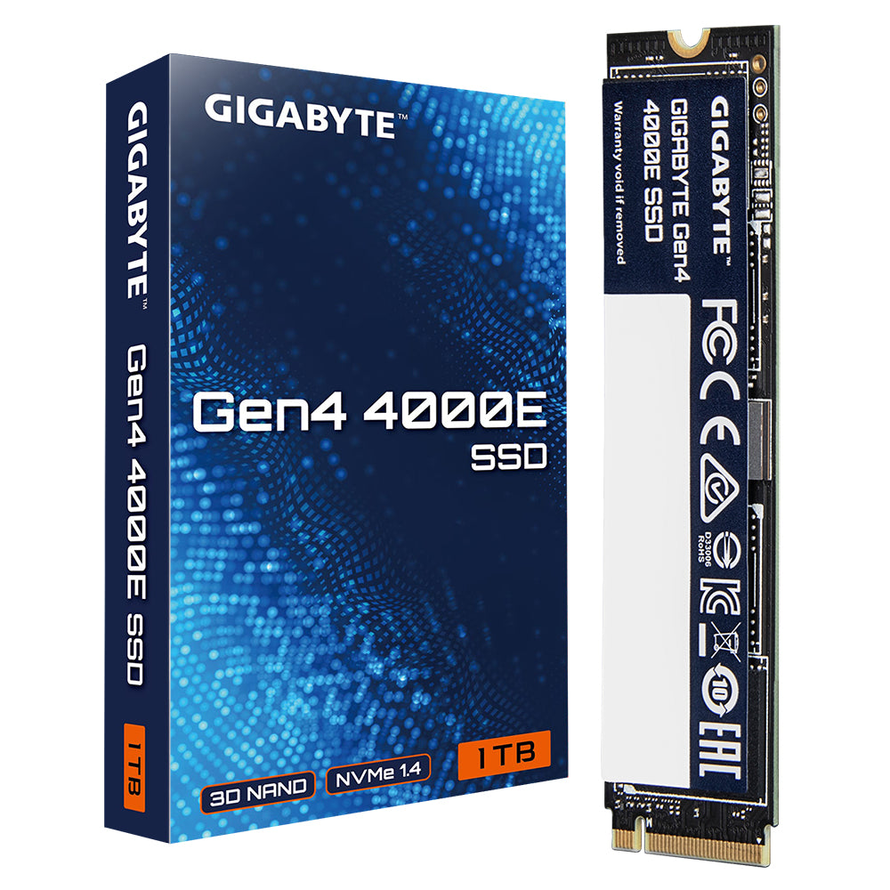 SSD Gigabyte Gen4 4000E 1TB NVMe - Velocidades increíbles