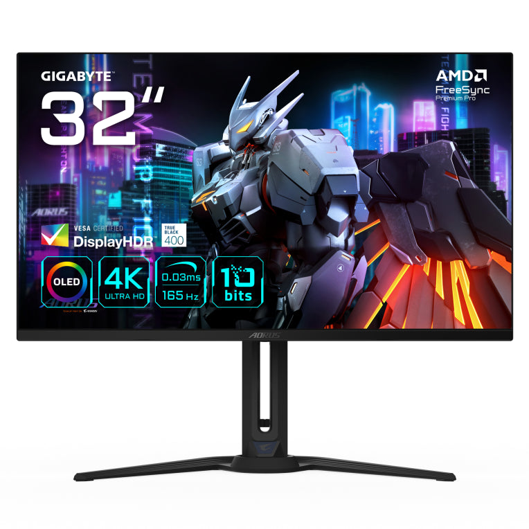 Monitor Gaming Gigabyte Aorus FO32U EK1 32" UHD 4K 165Hz OLED