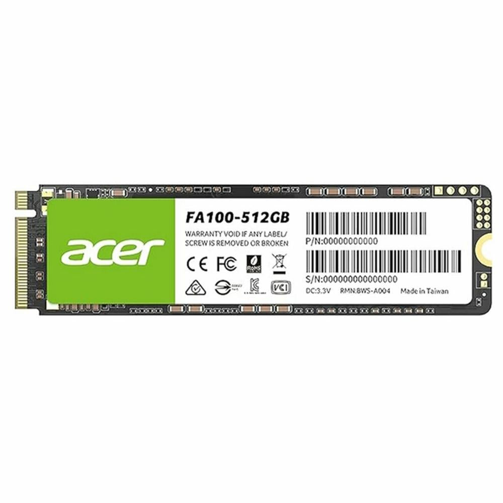Disco Duro SSD Acer FA100 512GB M.2 PCIe Gen3 NVMe 1.4