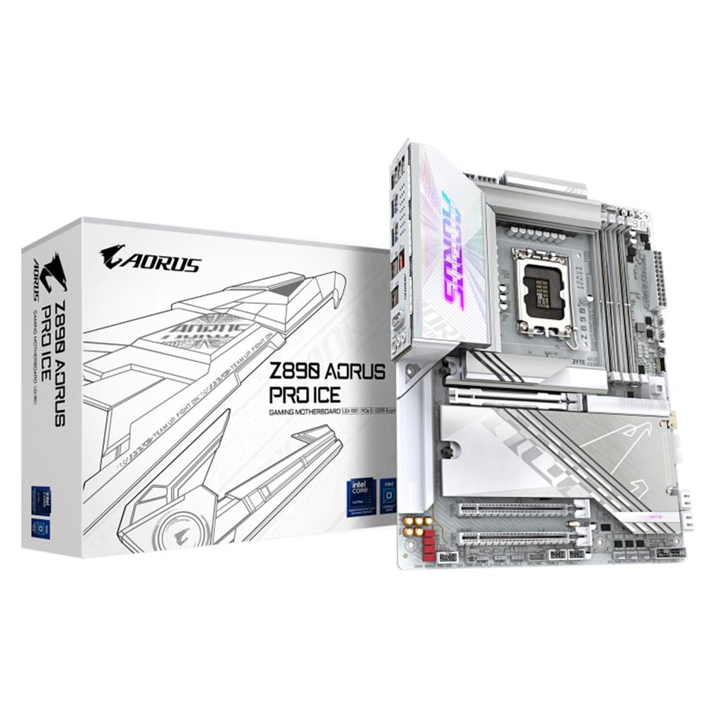 Placa Base Gigabyte Z890 Aorus Pro Ice G10: Rendimiento Superior para Gamers y Entusiastas