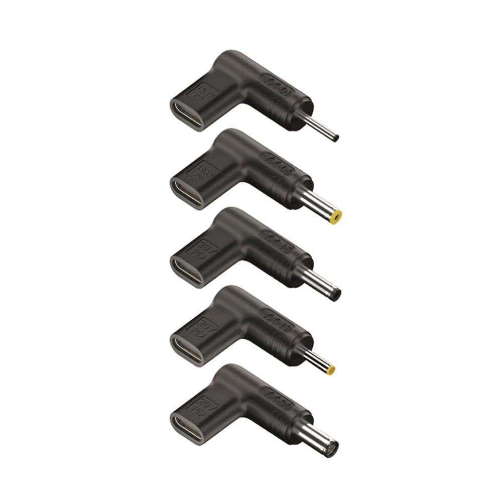 Pack de 5 Clavijas USB-C para Portátiles ASUS con Carga Rápida y Diseño Ergonómico