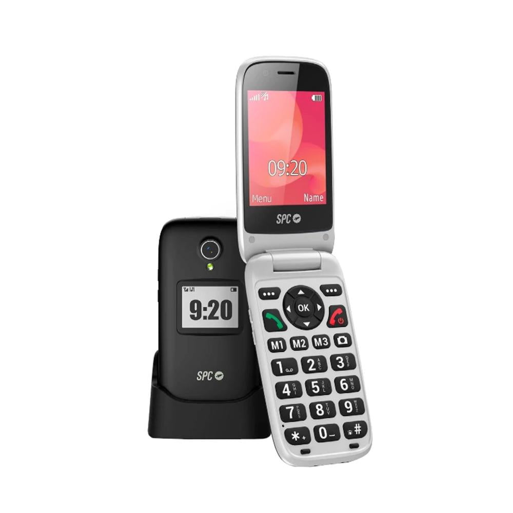 Teléfono Móvil SPC Polaris 2.8" Negro con 4G, Cámara y GPS