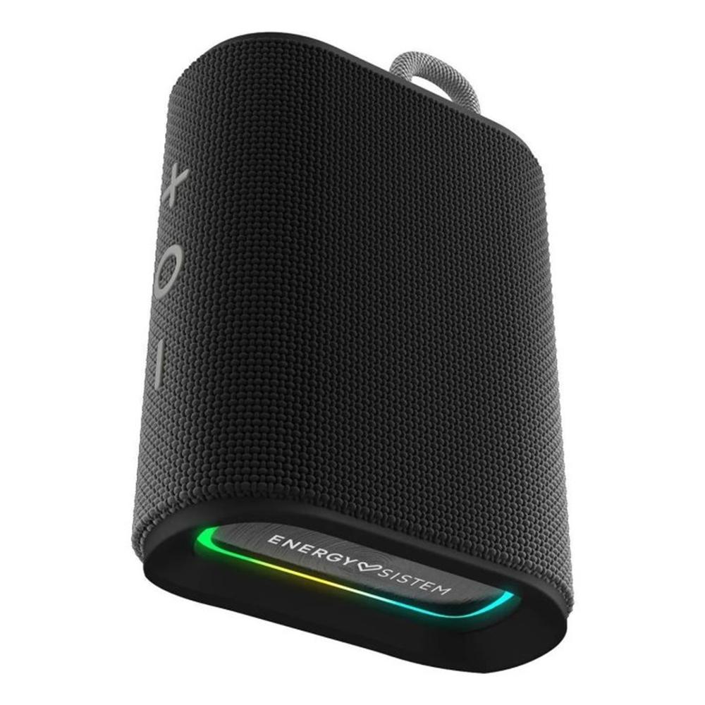 Altavoz Energy Sistem StreetPlay Negro - Portátil y Resistente al Agua con 12 Horas de Autonomía