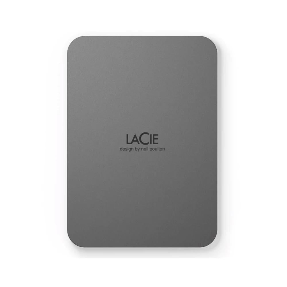 Disco Duro Externo LaCie Mobile Drive Secure 2TB USB-C Gris