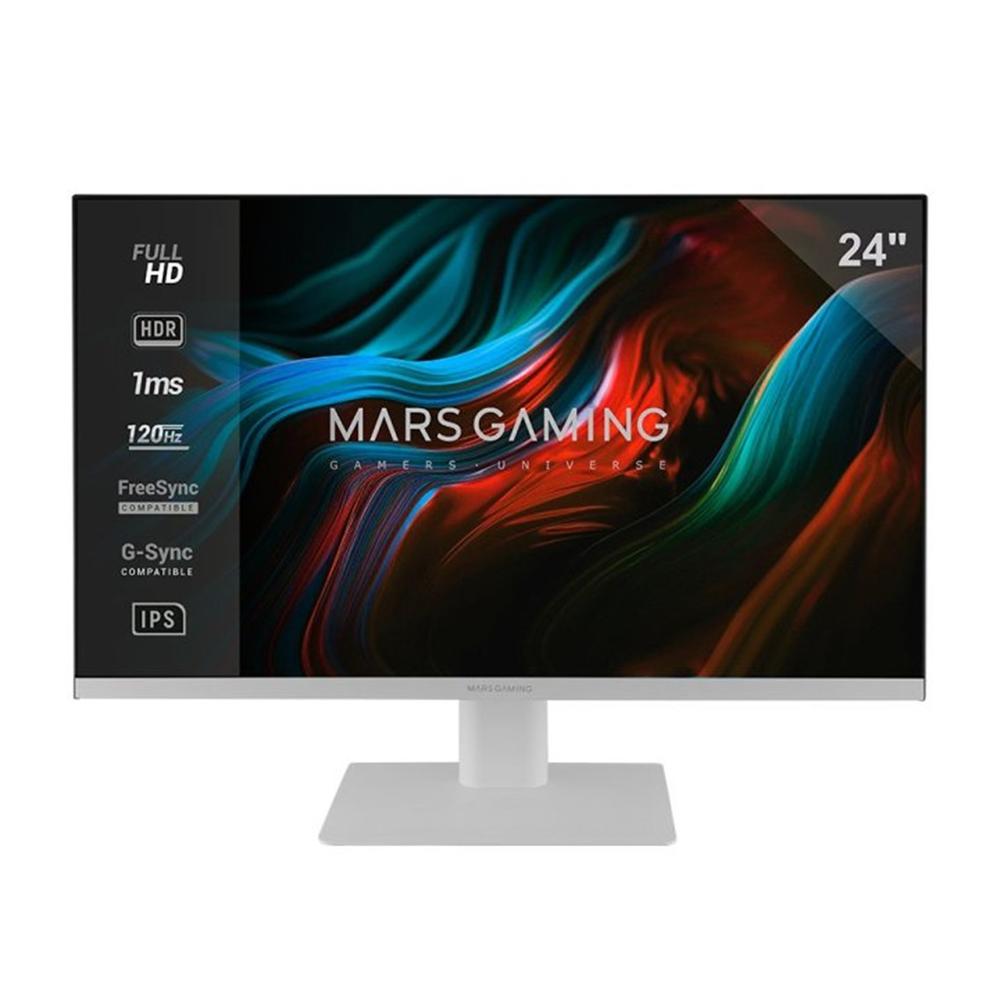 Monitor Gaming Mars MV-24 24" FHD 120Hz con Tecnología FAST-IPS