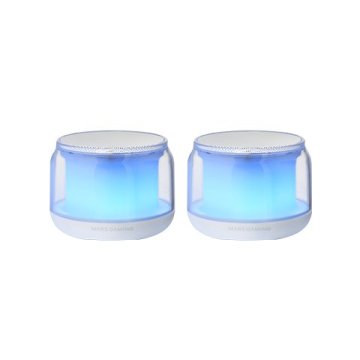 Altavoces Mars Gaming 2.0 MS - Aura Blanco con RGB y Bluetooth 5.3