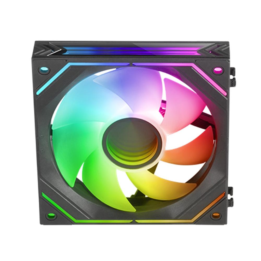 Ventilador Mars Gaming MFLinkfinity 120mm ARGB Negro - Rendimiento y Estilo Gaming