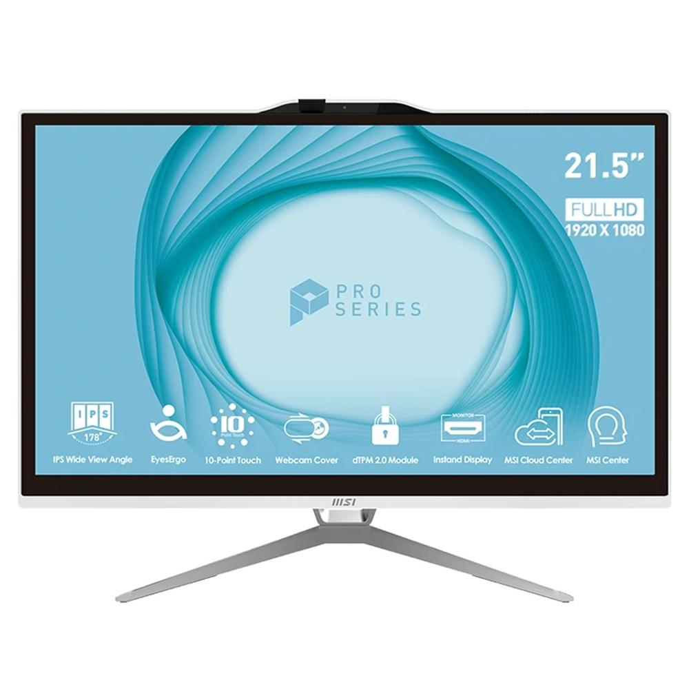 Ordenador Todo en Uno MSI Pro AP222T - i5-13400, 21.5" Full HD, 8GB RAM, 256GB SSD