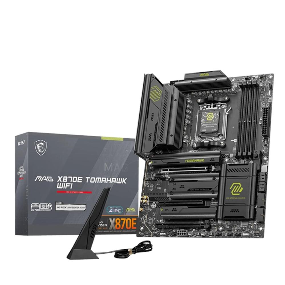 Placa Base MSI MAG X870E Tomahawk WiFi ATX - Rendimiento y Versatilidad para Gaming y Creación de Contenido