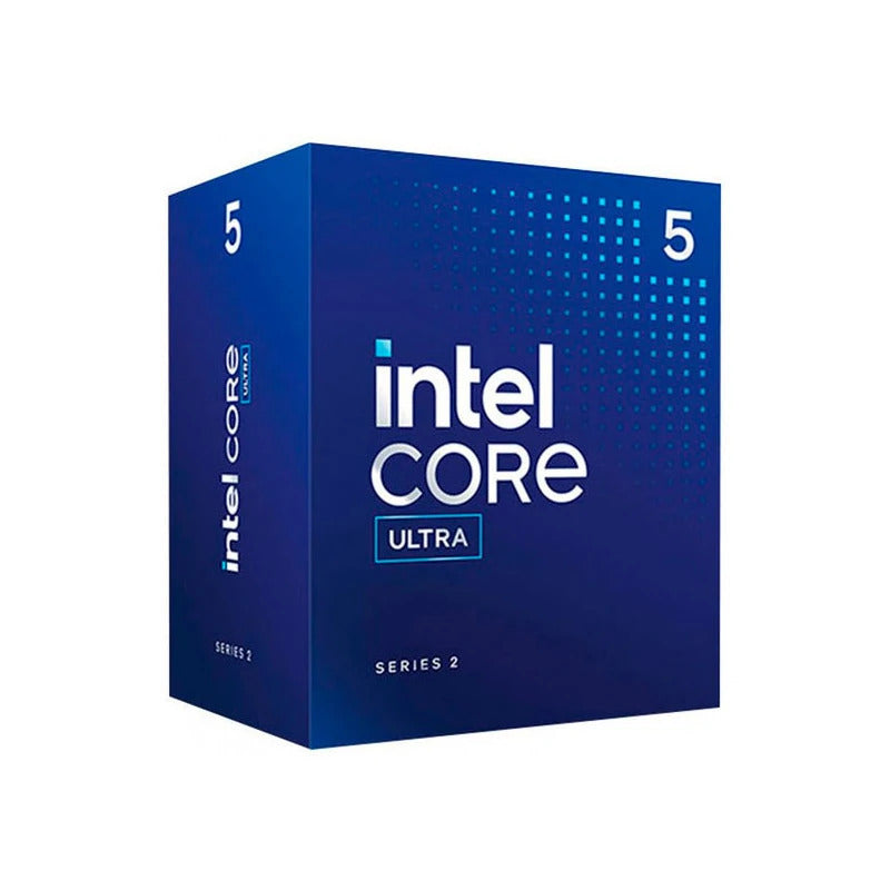 Procesador Intel Core Ultra 5 225 - 10 Núcleos, 4.9 GHz Turbo Boost, LGA 1851