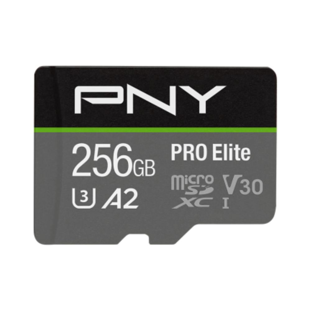 Tarjeta microSDXC Pro Elite PNY 256GB UHS-I U3 Clase 10