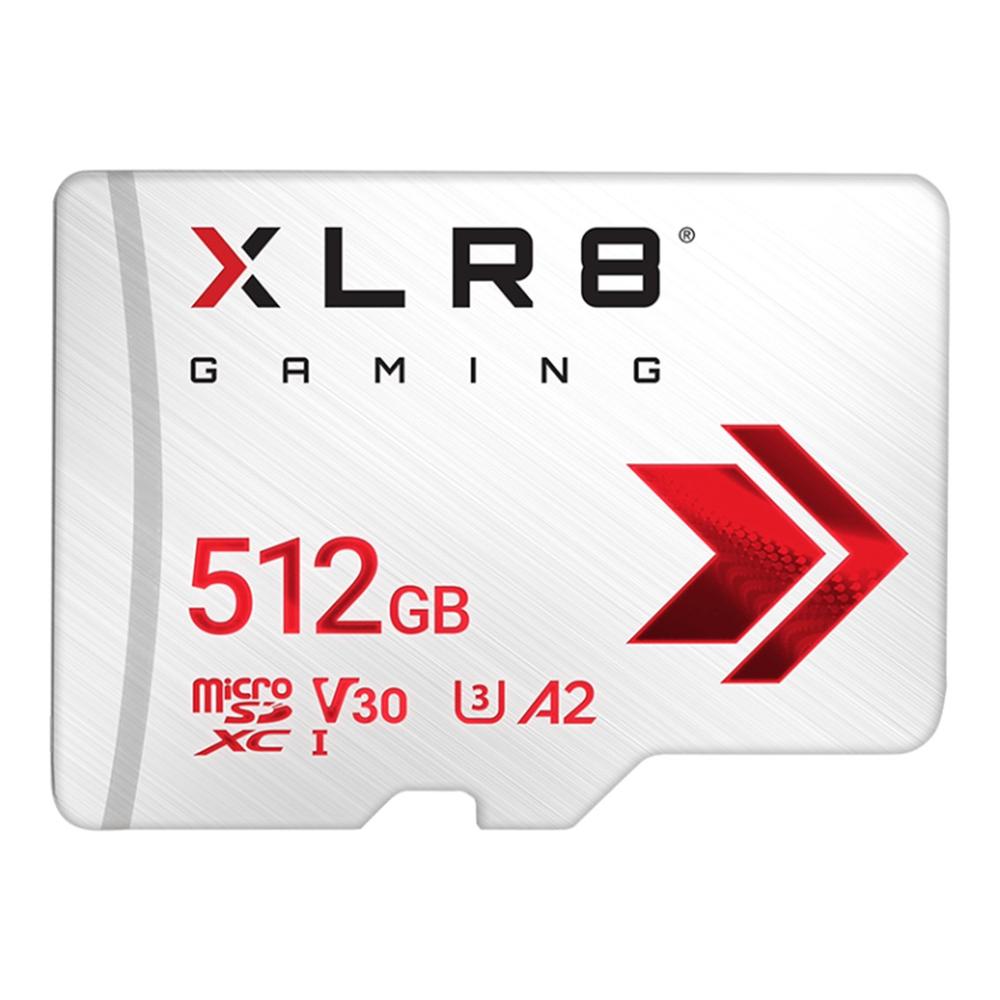 Tarjeta Micro SDXC PNY XLR8 Gaming 512GB UHS-I U3 Clase 10