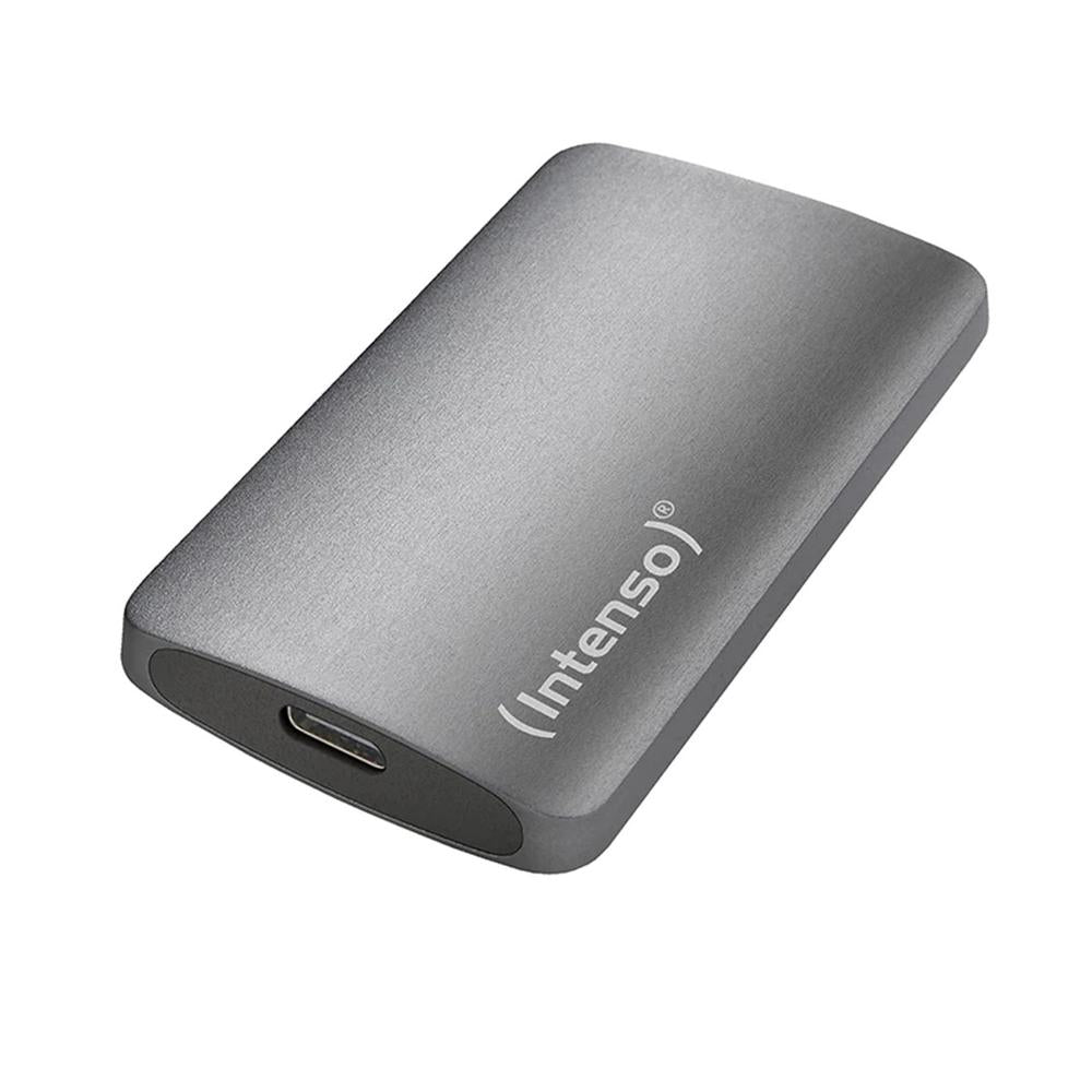 Disco Duro Externo SSD Intenso TX800 500GB USB Tipo C - Alta Velocidad y Resistente a Golpes