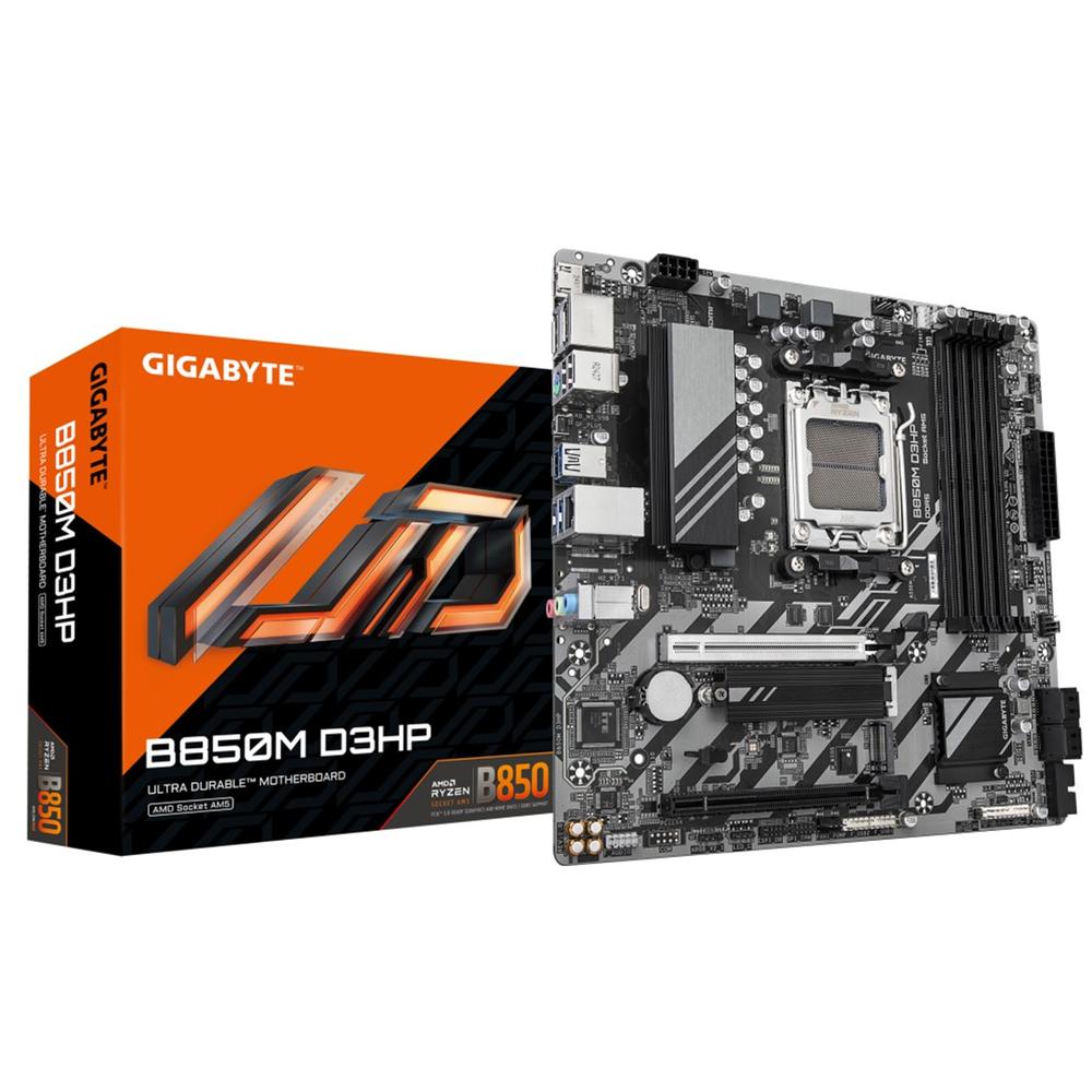 Placa Base Gigabyte B850M D3HP MATX - Soporte DDR5 y Rendimiento Sobresaliente