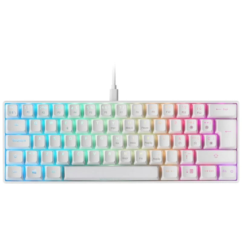 Teclado Mecánico Compacto RGB MKMINIPRO de Mars Gaming