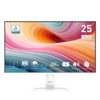 Monitor MSI MP251W E2 de 24.5" IPS FHD 120Hz con HDMI y VGA