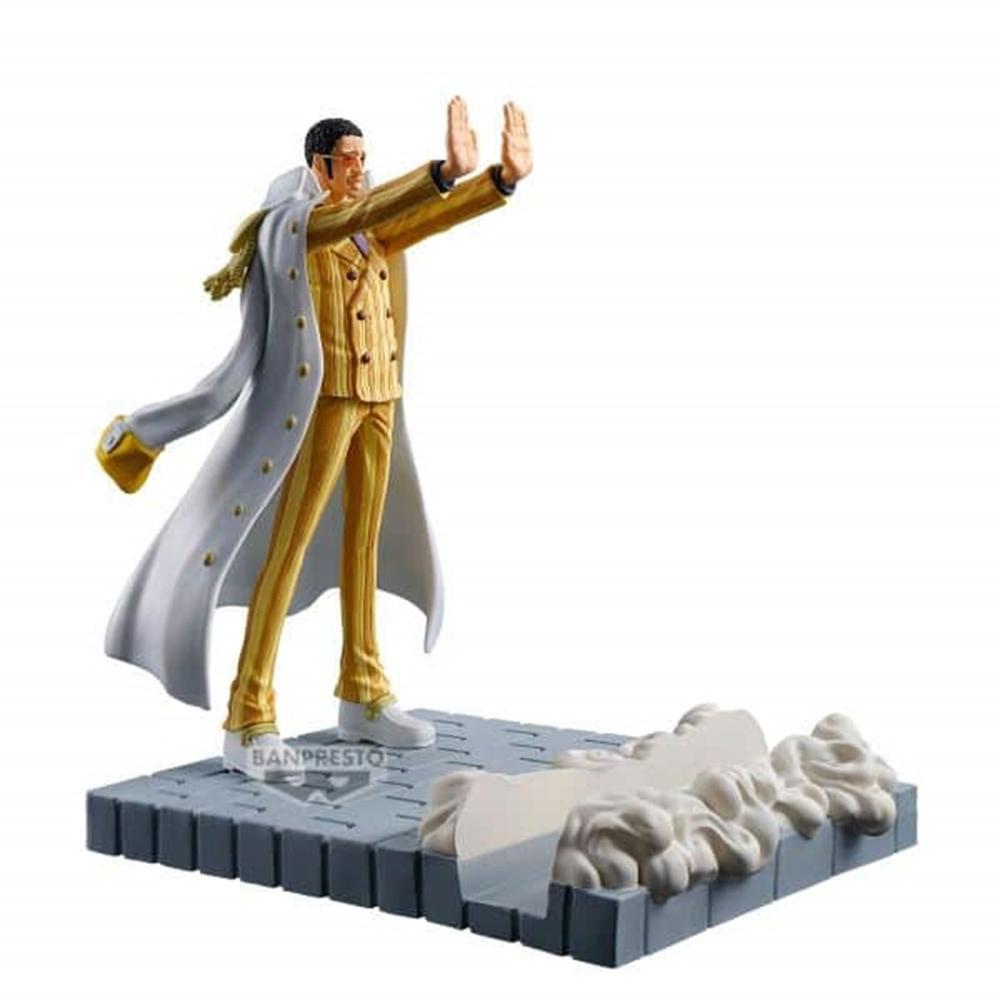 Figura Kizaru Borsalino 12cm - Banpresto One Piece Fl