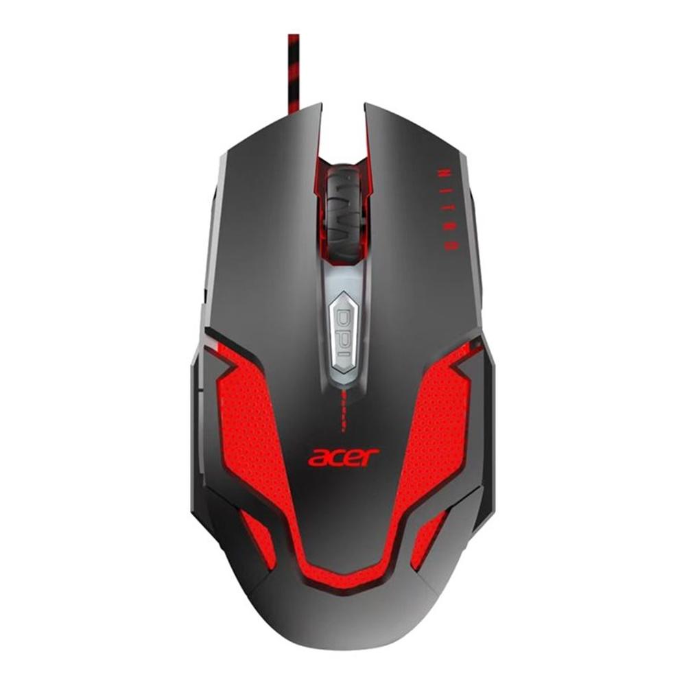 Ratón Gaming Acer Nitro NMW200 Negro Ergonomía y Alto Rendimiento