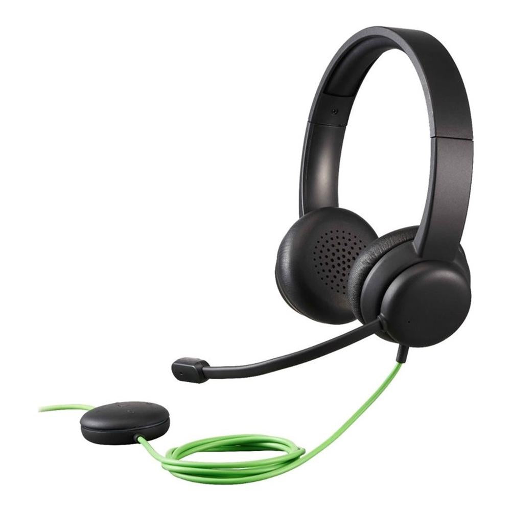 Auriculares Acer AHW250 USB-A Negros con Microfono Omnidireccional
