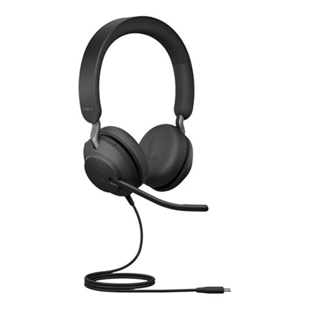 Auriculares Jabra Evolve2 40 SE UC Stereo Negro con Cancelación de Ruido