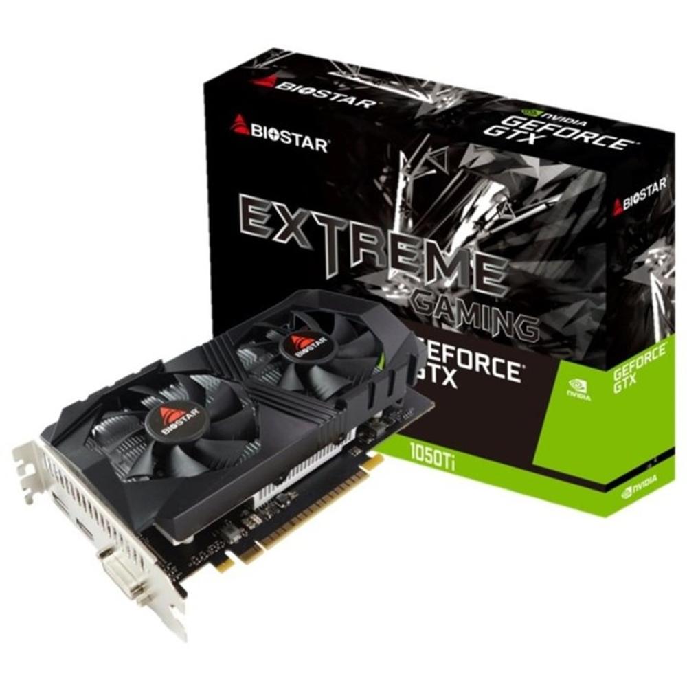 Tarjeta Gráfica Biostar NVIDIA GeForce GTX 1050 Ti 4GB GDDR5