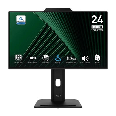 Monitor MSI MP242PMG 24" FHD 120Hz IPS con Conexiones Versátiles