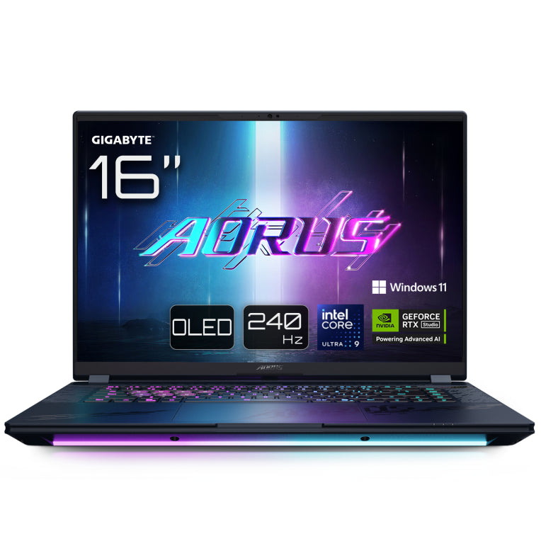 Portátil GIGABYTE AORUS Master 16" - Intel Core Ultra 9, 32GB RAM, 1TB SSD, NVIDIA GeForce RTX 5080