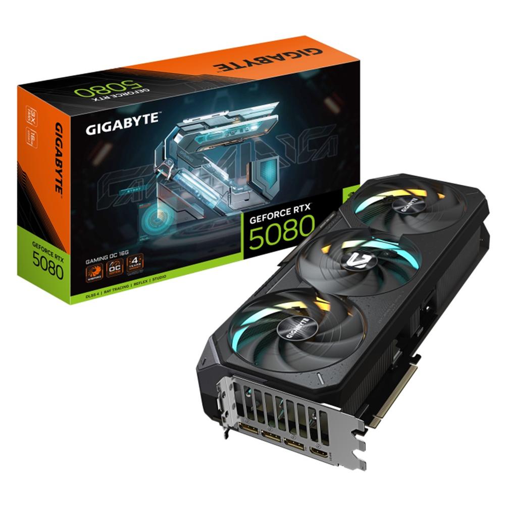 Tarjeta Gráfica Gigabyte RTX 5080 Gaming OC 16GB GDDR7