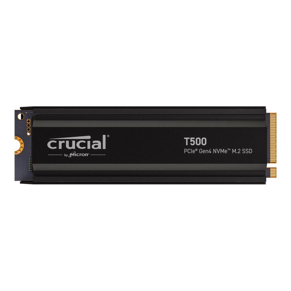 Disco Duro SSD Crucial T500 4TB PCIe NVMe 4.0 M.2 con Disipador Térmico