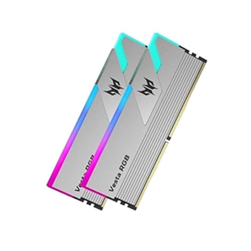Memoria RAM DDR4 16GB (2x8GB) Acer Predator Vesta 3200MHz CL16 RGB Silver