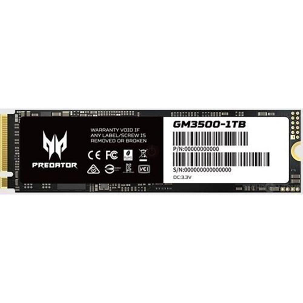 Disco Duro SSD Acer Predator GM3500 1TB M.2 PCIe NVMe 1.3