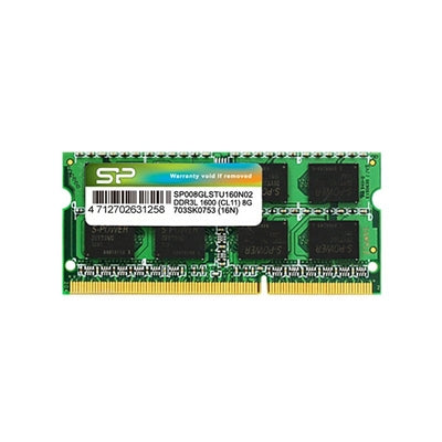 Memoria RAM DDR3L 8GB Silicon Power SO-DIMM 1600MHz para Portátiles