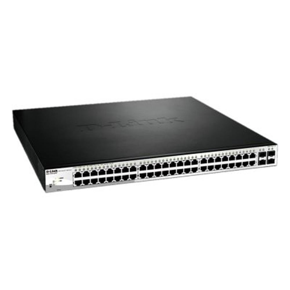 Switch D-Link DGS-1210-52MP/E Gestionado L2 con PoE de 52 Puertos