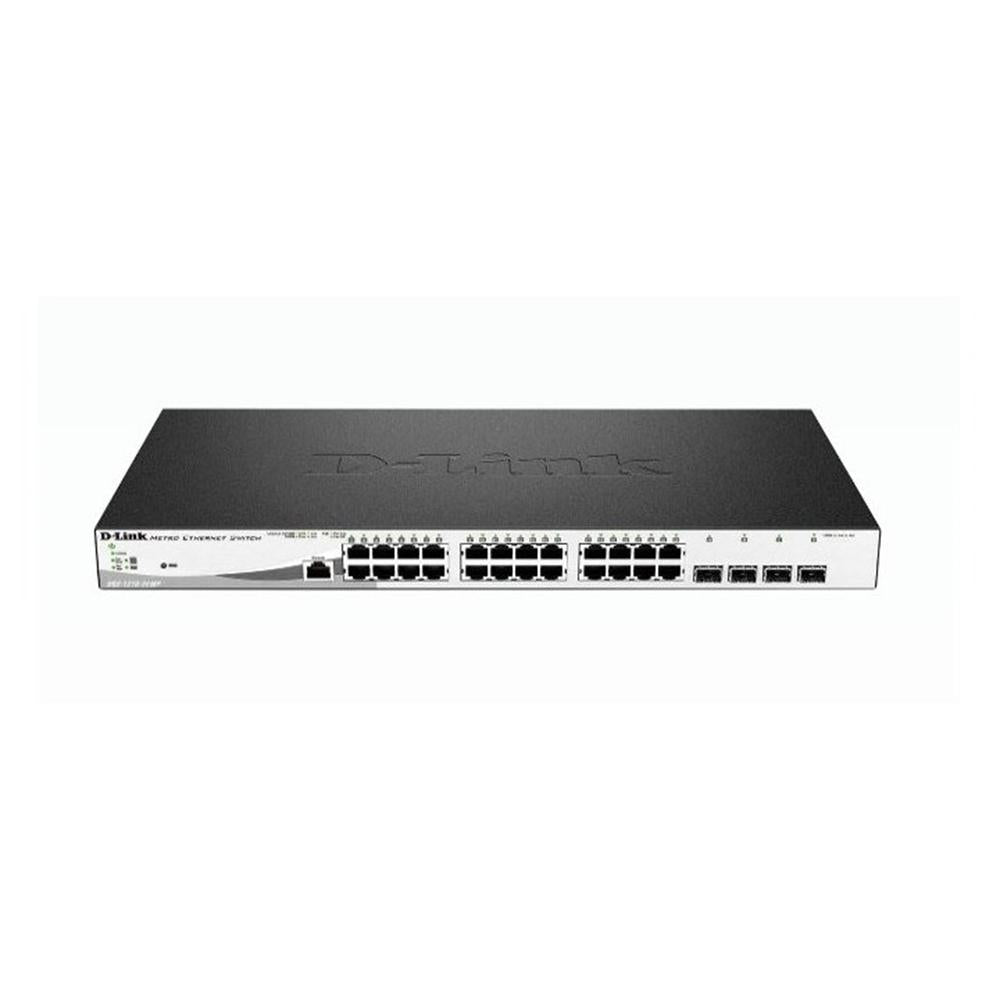 Switch D-Link DGS-1210-28MP Gestionado de 28 Puertos Gigabit PoE