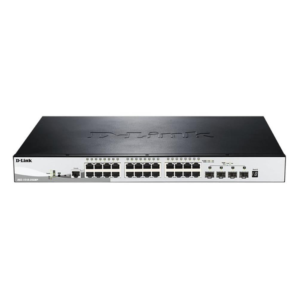 Switch D-Link DGS-1510-28XMP Gestionado 28 Puertos Gigabit PoE