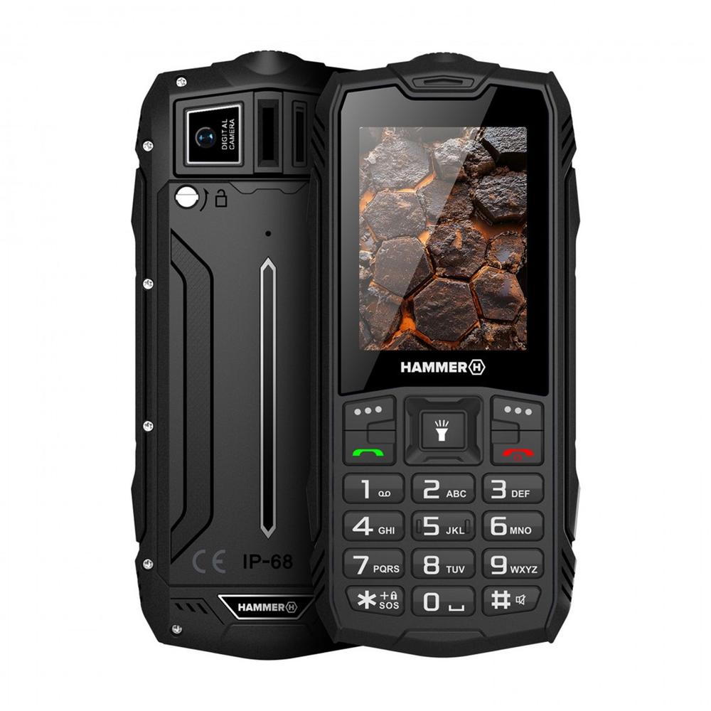 Teléfono Móvil Rugerizado Hammer Rock 2.4" 4G Resistente y Ergonómico