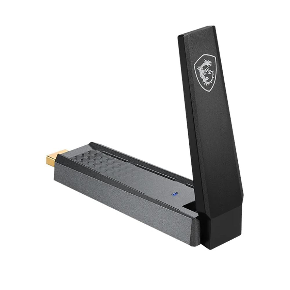 Adaptador WiFi 6 USB MSI GUAX18 AX1800 - Alta Velocidad y Rendimiento