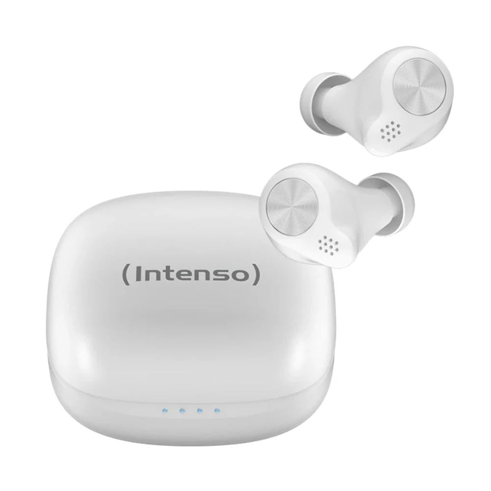 Auriculares Intenso Buds Micro TWS Inalámbricos Blancos con Control Táctil y Autonomía de 25 Horas