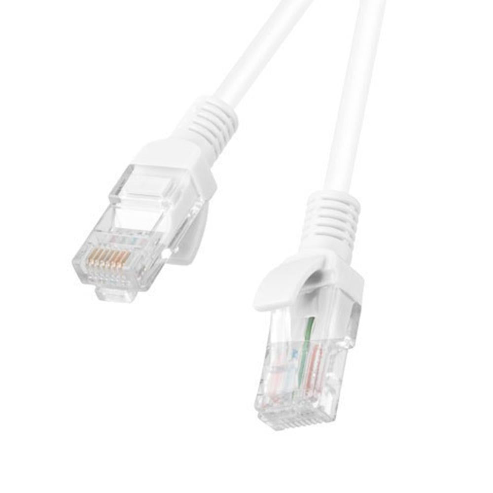 Cable Lanberg Cat. 6 U/UTP 1m Blanco Fluke Passed