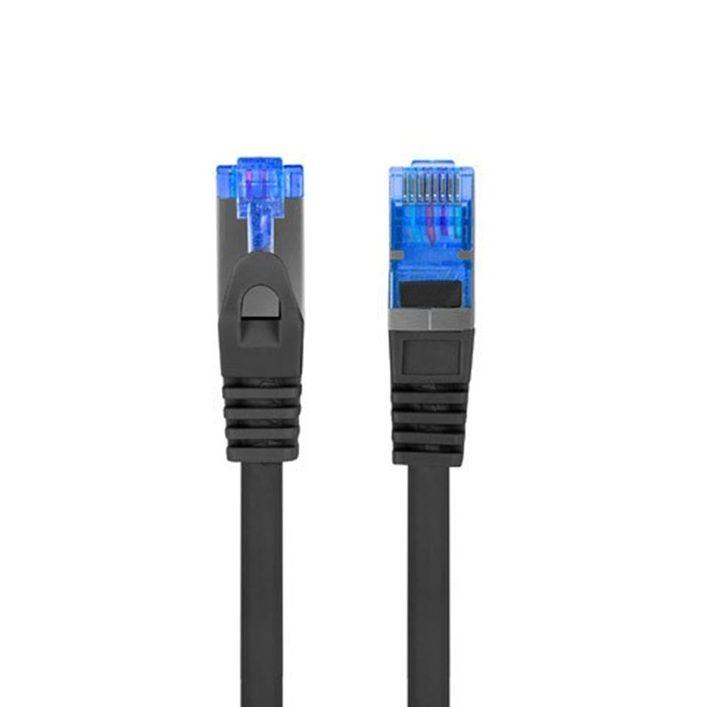 Cable de Red Lanberg Cat. 6A S/FTP LSZH 1.5m Negro Fluke Passed