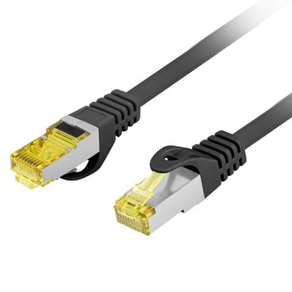 Cable Lanberg Cat. 6A S/FTP LSZH 2m Negro Fluke Passed