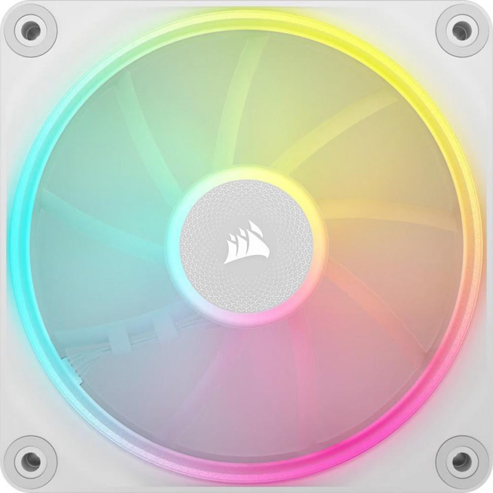 Ventilador Corsair LX120 iCUE LINK RGB 120mm Blanco de Alta Rendimiento