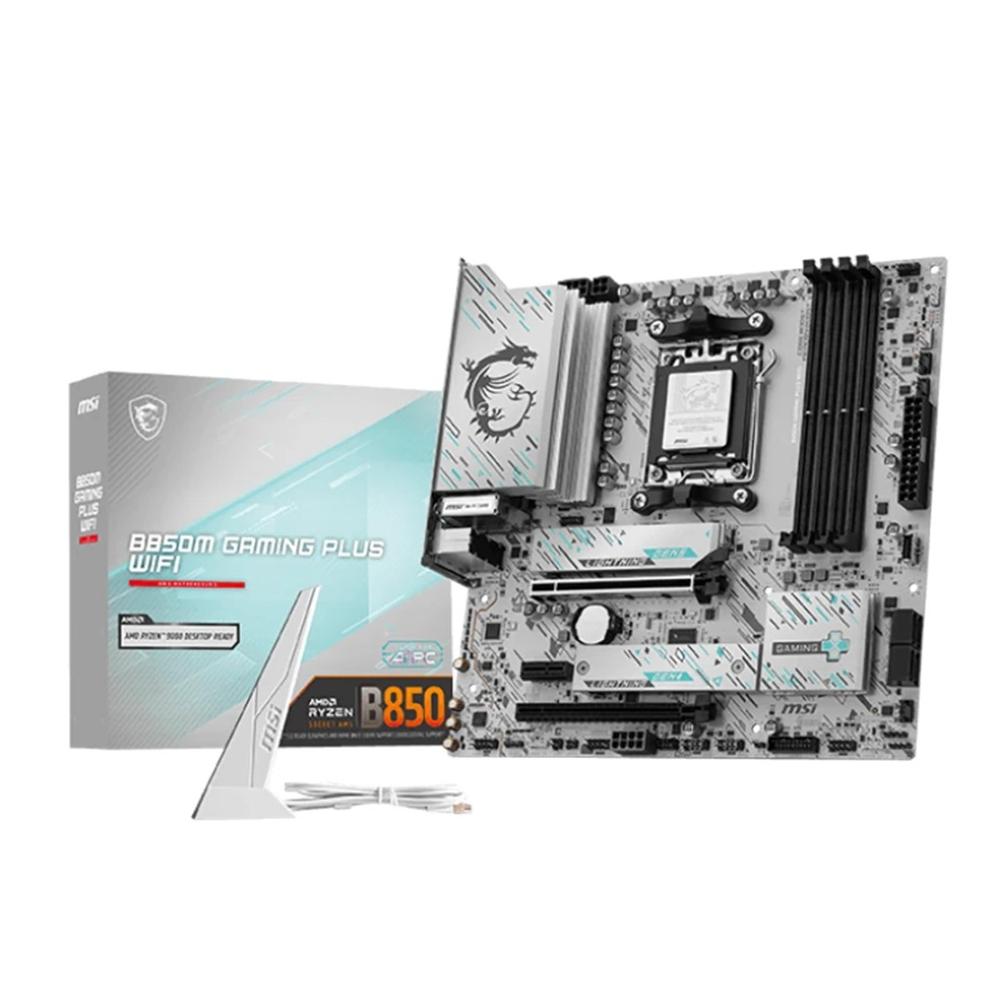 MSI B850M GAMING PLUS WIFI AM5 - Placa Base mATX para Ryzen Series 9000/8000/7000