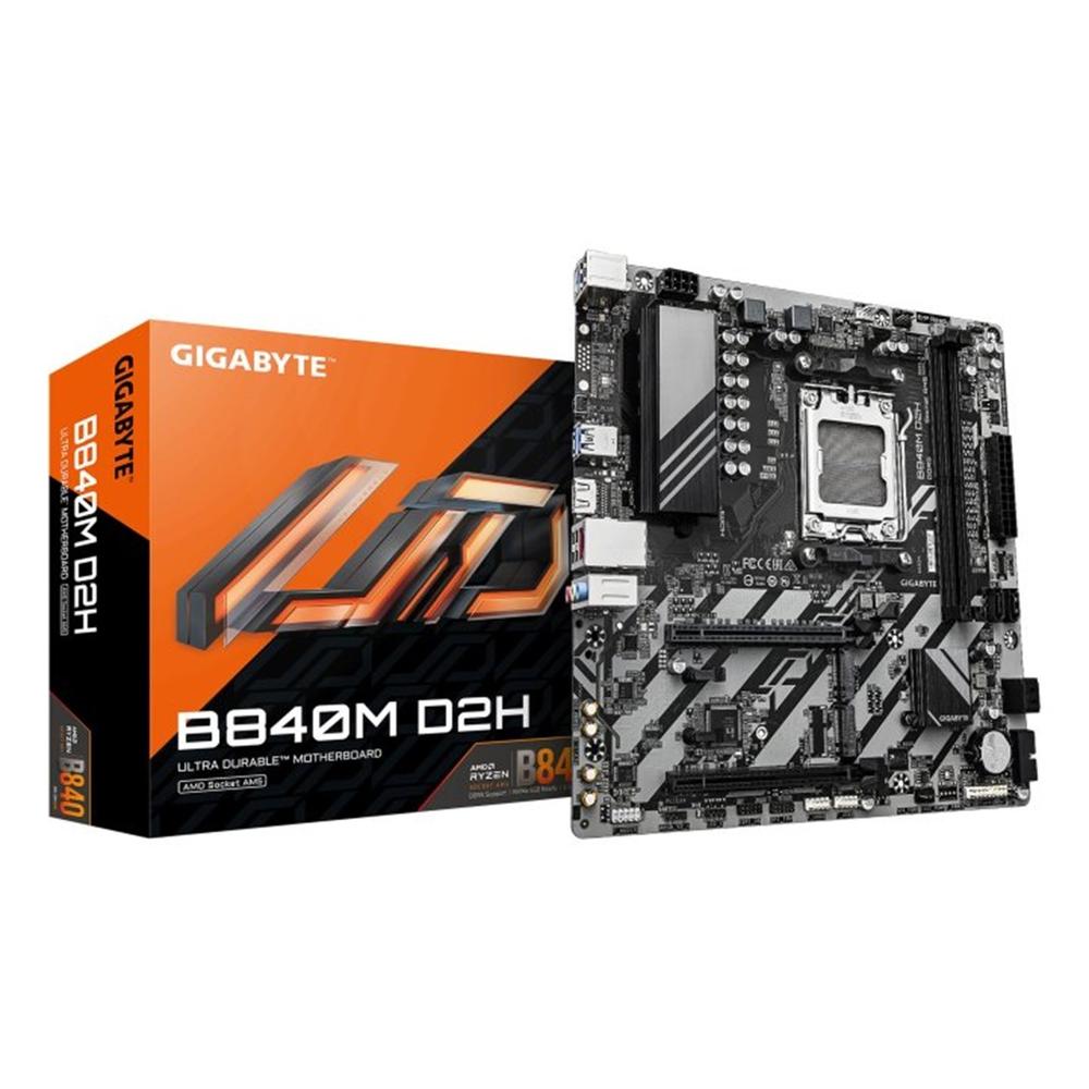 Placa Base Gigabyte B840M D2H Micro-ATX AM5 con DDR5 y LAN 2.5G