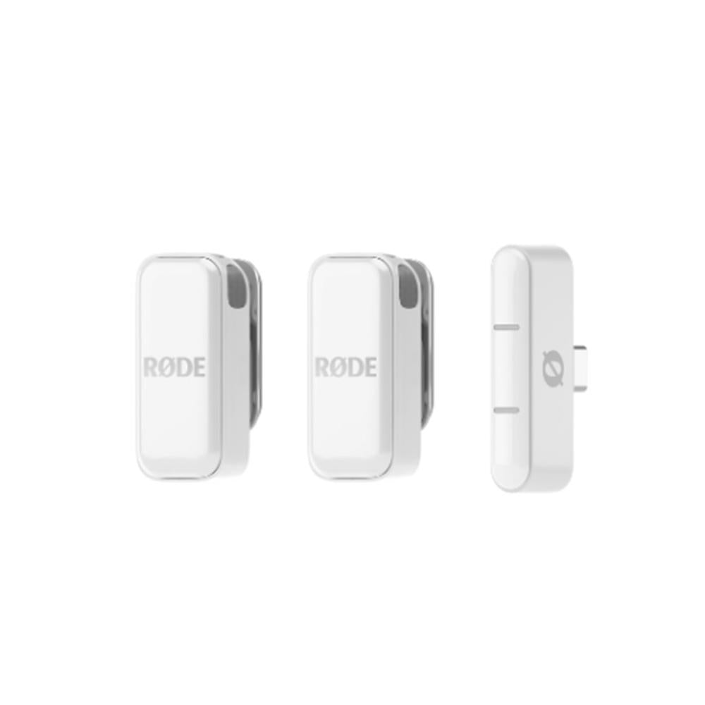 Micrófono Inalámbrico RODE Micro C White - Audio Profesional Portátil