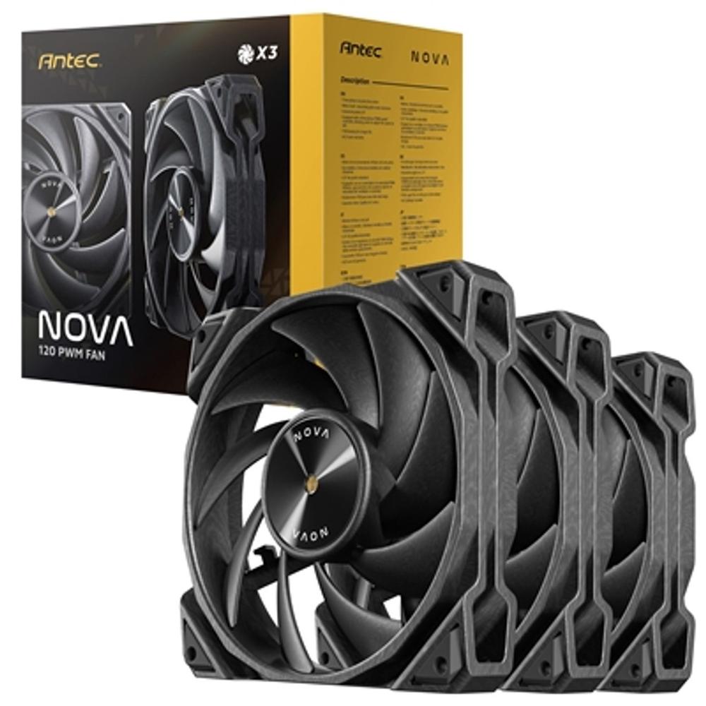 Ventiladores ANTEC Nova 120mm (Pack 3) - Eficiencia y Silencio para tu PC