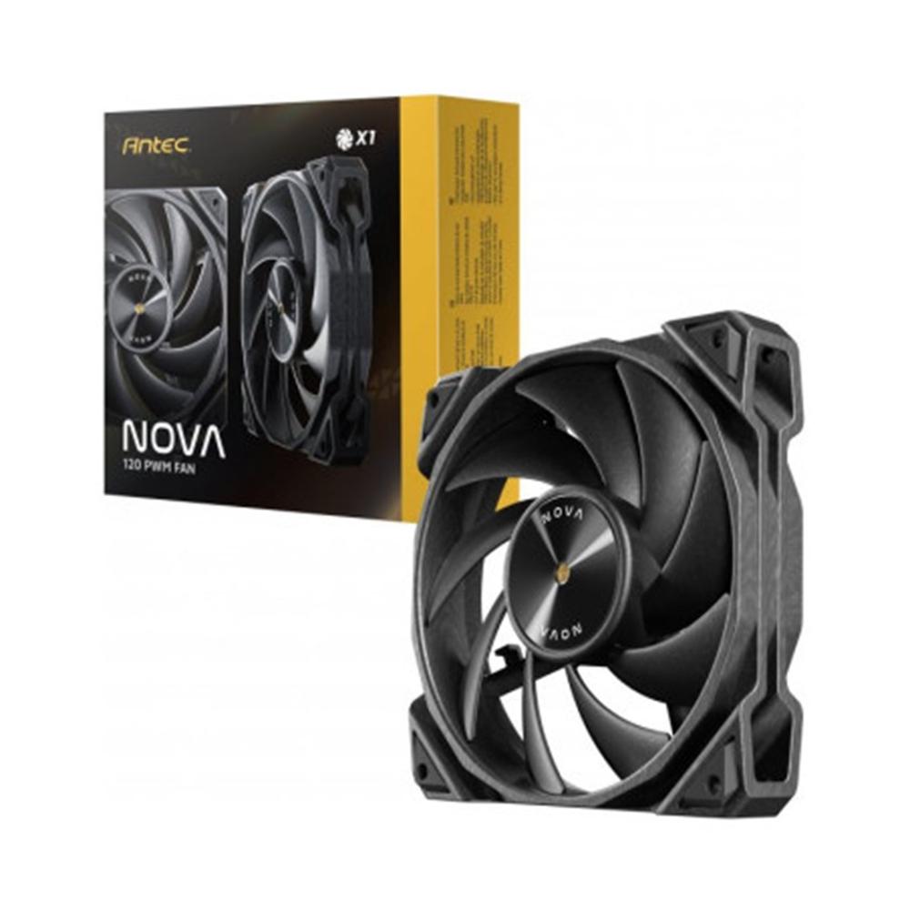 Ventilador ANTEC Nova 120mm Negro - Rendimiento Silencioso y Eficiente